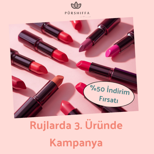 En Az 3 Adet Ruj Alana 3. Ürün %30 İndirimli